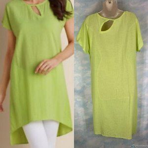 Soft Surroundings L Tunic Moderne Gauze